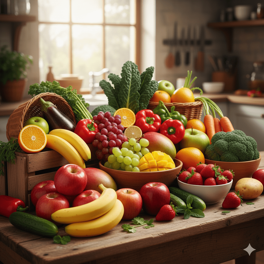 video educativo “Frutas y verduras: el color que le falta a tu alimentación